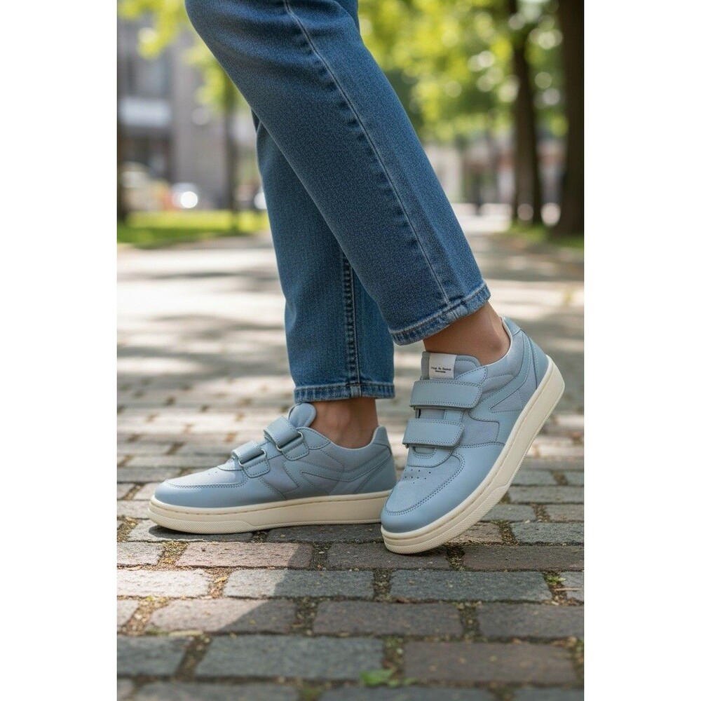 Rag & Bone Retro Court Sneaker Retro Blue Leather Size 38 comfort